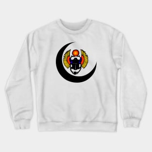 Crescent and Scarab Crewneck Sweatshirt